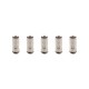 Authentic Asvape Hita Mech Mod RBA Pod Vape Kit Replacement DTL Mesh Coil Head - Silver, 0.5ohm (5 PCS)