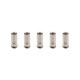 Authentic Asvape Hita Mech Mod RBA Pod Vape Kit Replacement DTL Mesh Coil Head - Silver, 0.5ohm (5 PCS)