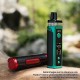 Authentic IJOY Captain 1500 40W 1500mAh VW Box Mod Pod System Starter Kit - Green, Plastic + Leather, 0.3ohm /0.7ohm, 5~40W