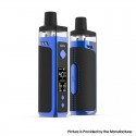 Authentic IJOY Captain 1500 40W 1500mAh VW Box Mod Pod System Starter Kit - Blue, Plastic + Leather, 0.3ohm / 0.7ohm, 5~40W