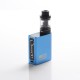 Authentic Mater X50T 50W 2500mAh VW Box Mod + Clearomizer Atomizer Kit - Black + Blue, 7~50W, 2.5ml, 0.5ohm