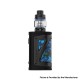 Authentic SMOKTech SMOK SCAR-P18 230W VW Mod Vape Starter Kit with TFV9 Tank - Fluid Blue, Zinc Alloy + SS, 1~230W, 2 x 18650