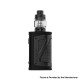 Authentic SMOKTech SMOK SCAR-P18 230W VW Mod Vape Starter Kit with TFV9 Tank - Black, Zinc Alloy + SS + Glass, 1~230W, 2 x 18650