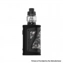 Authentic SMOKTech SMOK SCAR-18 230W VW Mod Starter Kit w/ TFV9 Tank - Black White, Zinc Alloy, 1~230W, 2 x 18650