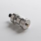 Authentic Innokin Ares 2 D24 MTL RTA Rebuildable Tank Vape Atomizer - Silver, Stainless Steel + Glass, 4.0ml, 24mm Diameter