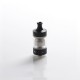 Authentic Innokin Ares 2 D24 MTL RTA Rebuildable Tank Vape Atomizer - Black, Stainless Steel + Glass, 4.0ml, 24mm Diameter