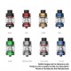 Authentic SMOKTech SMOK TFV9 Sub Ohm Tank Clearomizer Atomizer - Rainbow, 6.5ml, 0.15ohm, 28mm Diameter