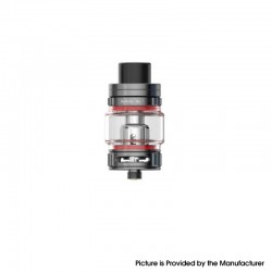 Authentic SMOKTech SMOK TFV9 Sub Ohm Tank Clearomizer Atomizer - Gun Metal, 6.5ml, 0.15ohm, 28mm Diameter