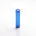 [Ships from Bonded Warehouse] Protective Case Sleeve for 18650 Battery - Blue, Silicone