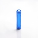 [Ships from Bonded Warehouse] Protective Case Sleeve for 18650 Battery - Blue, Silicone