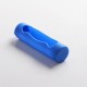 Protective Case Sleeve for 18650 Battery - Blue, Silicone