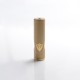 Authentic ThunderHead Creations THC Tauren Max Hybrid Semi-Mechanical Vape Mech Mod with X Chipest - Gold, 1 x 18650/20700/21700