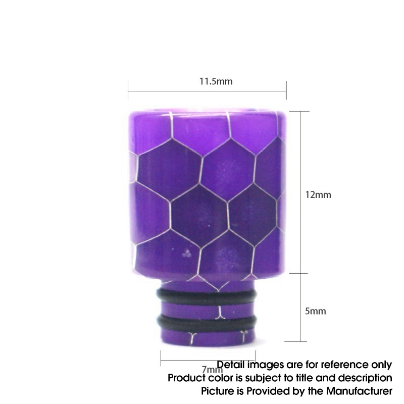 Buy Authentic VapeSoon Blue Resin Drip Tip for GeekVape Aegis Boost