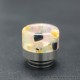 Authentic VapeSoon DT410 810 Drip Tip for SMOK TFV8 / TFV12 Tank / Kennedy / Reload RDA Atomizer - Orange, Resin + SS, 17mm