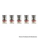 Authentic VapeSoon PnP-VM4 Coil Head for Voopoo VINCI X / PnP 20/22 / VINCI AIR / Drag S / Drag X - 0.6ohm (20~28W) (5 PCS)