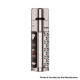 Authentic Wismec R40 40W 1700mAh VW Variable Wattage Pod System Mod Starter Kit - Silver, 3.0ml, 0.3ohm / 0.8ohm