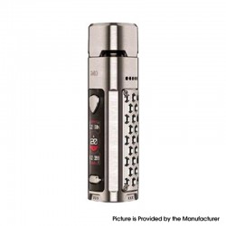 Authentic Wismec R40 40W 1700mAh VW Variable Wattage Pod System Mod Starter Kit - Silver, 3.0ml, 0.3ohm / 0.8ohm