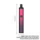 Authentic KangerTech Ibar 800mAh Pod System Starter Kit - Wine Red, 2.0ml, 1.2ohm