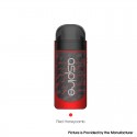 Authentic Aspire BP 60 1400mAh Pod System Starter Kit - Red Honeycomb, 5.0ml, 0.3 / 0.6ohm