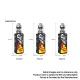 Authentic FreeMax Maxus 100W TC VW Box Mod + Fireluke 3 Tank Kit Resin Edition - Red, 5~100W, 1 x 21700/20700/18650, 5ml