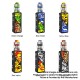 Authentic FreeMax Maxus 100W TC VW Box Mod + Fireluke 3 Tank Kit Resin Edition - Red, 5~100W, 1 x 21700/20700/18650, 5ml