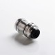 Authentic GeekVape Zeus X Mesh RTA Rebuildable Tank Vape Atomizer - Stainless Steel, SS + Glass, 4.5ml, 0.17 /0.20ohm, 26mm Dia.