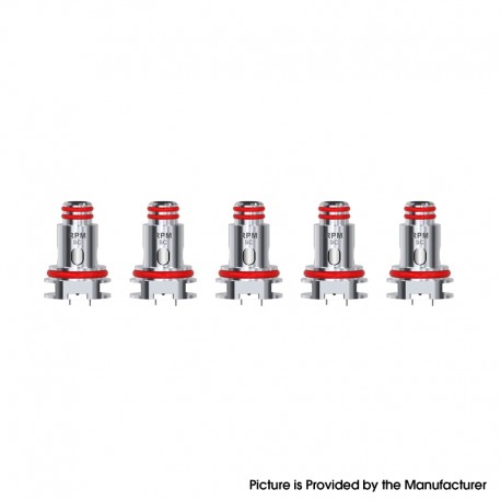 [Ships from Bonded Warehouse] Authentic SMOK RPM SC 1.0ohm Coil for RPM80, Fetch Pro, Nord 2, Alike, RPM160 Kit - (5 PCS)
