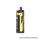 Authentic SMOKTech SMOK SCAR-P5 80W VW Box Mod Pod System Starter Kit - Fluid Gold, 5~80W, 1 x 18650