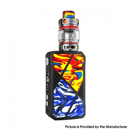 [Ships from Bonded Warehouse] Authentic FreeMax Maxus 200W TC VW Box Mod + M Pro 2 Tank Atomizer Kit - Red Blue, 5~200W, 5ml