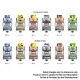 [Ships from Bonded Warehouse] Authentic FreeMax Fireluke 3 Sub Ohm Tank Clearomizer Atomizer - Yellow, SS + 0.2ohm, 5ml, 28.2mm