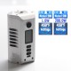 Authentic Dovpo Odin DNA250c 200W TC VW Vape Box Mod - Brushed Silver, 200~600'F, 1~200W, 2 x 21700 / 20700