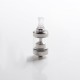 Authentic Phevanda Memo MTL RTA Rebuildable Tank Vape Atomizer - Silver, 316 Stainless Steel + PC, 3.5ml, 22mm Diameter