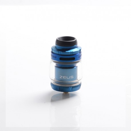 [Ships from Bonded Warehouse] Authentic GeekVape Zeus X Mesh RTA Atomizer - Blue, 4.5ml, 0.17ohm / 0.20ohm, 26mm