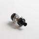 Authentic Vaporesso GTX 18 MTL / DTL Sub Ohm Tank Clearomizer - Black, SS + Glass, 3ml, 0.8ohm / 1.2ohm, 22mm Diameter