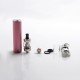 Authentic Vaporesso GTX ONE 40W 2000mAh VW Box Mod Vape Starter Kit with GTX Tank 18 - Pink, 3ml, 0.8ohm / 1.2ohm, 5~40W