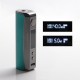 Authentic Vaporesso GTX One 40W 2000mAh VW Variable Wattage Vape Box Mod - Green, 5~40W