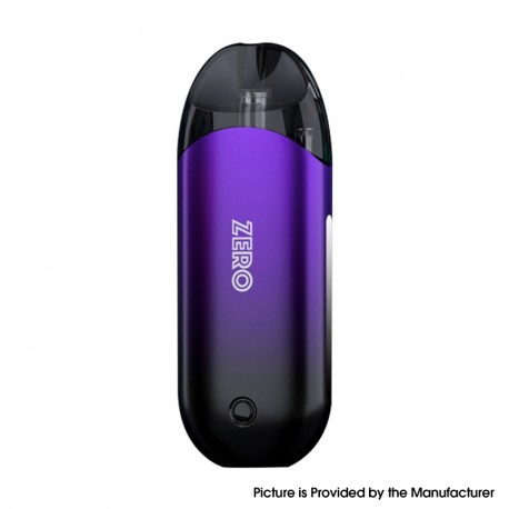 Authentic Vaporesso Renova Zero Mesh Pod System 650mAh Starter Kit - Black Purple, 2.0ml, 1.0ohm / 1.3ohm