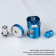 [Ships from Bonded Warehouse] Innokin Zlide Sub Ohm Tank Atomizer Clearomizer - Silver, 1.2ohm / 0.8ohm, 4.0ml, 24mm