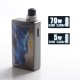 Authentic Vandy Vape Kylin M AIO 70W TC VV VW Box Mod RBA Pod System Vape Starter Kit - Polar Phantom, 2.5/5ml, 5~70W, 1 x 18650