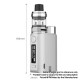 Authentic Vaporesso SWAG II 80W VW Box Mod w/ NRG PE Tank Atomizer Kit - Flame Red, 5~80W, 1 x 18650, 3.5ml, 0.15 / 0.5ohm