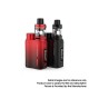 Authentic Vaporesso SWAG II 80W VW Box Mod w/ NRG PE Tank Atomizer Kit - Flame Red, 5~80W, 1 x 18650, 3.5ml, 0.15 / 0.5ohm