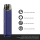 Authentic Artery MT4 11W 480mAh Pod System Starter Kit - Blue, 2.0ml, 1.0~1.2ohm