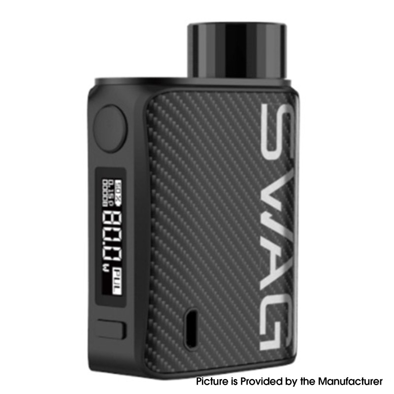 Buy Authentic Vaporesso SWAG II 2 80W VW Carbon Fiber Vape Box Mod