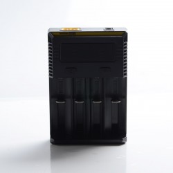 Authentic Nitecore Intellicharger I4 New Version Universal Smart Charger - Black, AU Plug