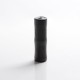 Authentic KIZOKU Kirin Semi-Mech Mechanical Tube Vape Mod - Black Brushed, Stainless Steel, 1 x 18350 / 18650