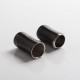 Authentic KIZOKU Kirin Semi-Mech Mechanical Tube Vape Mod - Black Brushed, Stainless Steel, 1 x 18350 / 18650