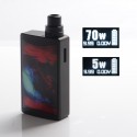 Authentic VandyVape Kylin M AIO 70W TC VV VW Box Mod RBA Pod System Starter Kit - Fantasy Forest, 5ml, 5~70W, 1 x 18650