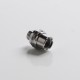 510 to eGo Threading Adapter Convertor for E-Cigarette / Vape Box Mod Kit - Chrome, Copper