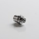 510 to eGo Threading Adapter Convertor for E-Cigarette / Vape Box Mod Kit - Chrome, Copper