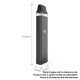 [Ships from Bonded Warehouse] Authentic Vaporesso XROS 11/16W 800mAh Pod System Kit - Grey, 2.0ml, 0.8 / 1.2ohm Mesh Coil